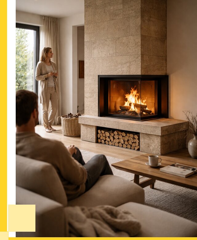 Угловые камины из кирпича установка в Орехове-Зуеве от 156300 р. ЭриданРхв