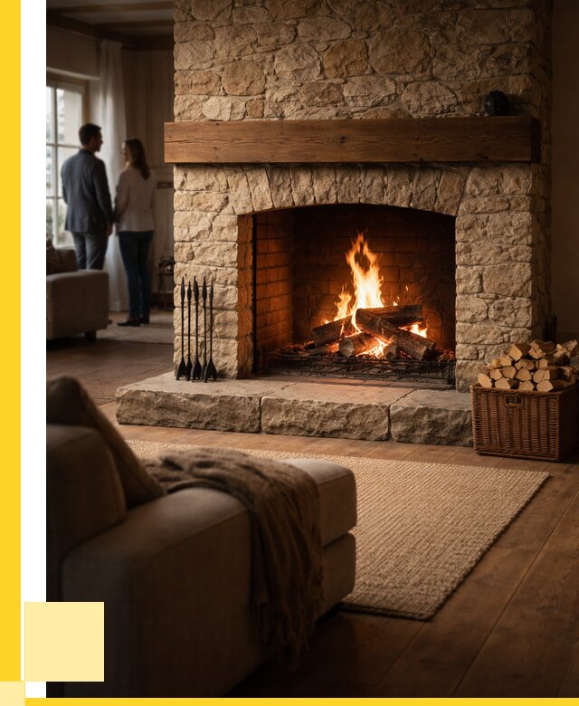 Открытые камины под ключ в Орехове-Зуеве от 156300 р. ЭриданРхв