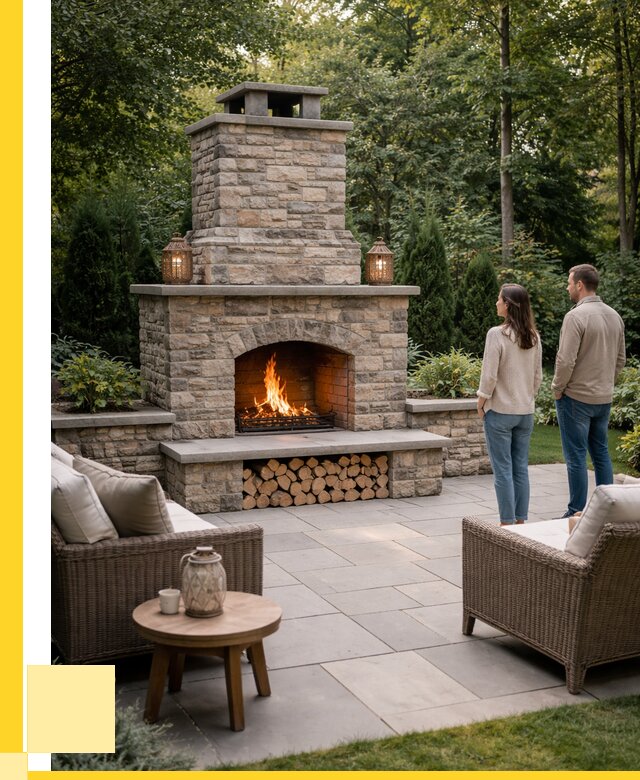 Уличные камины из кирпича в Орехове-Зуеве от 156300 р. | ЭриданРхв