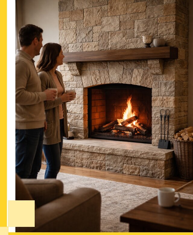 Каменные камины на заказ в Орехове-Зуеве от 187560 р. | ЭриданРхв