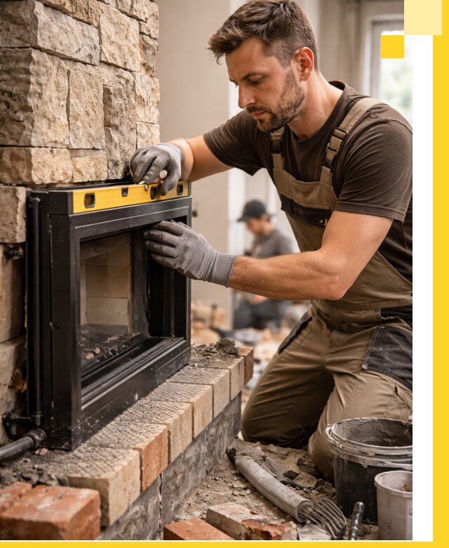 Дровяные камины под ключ в Орехове-Зуеве: монтаж, обустройство