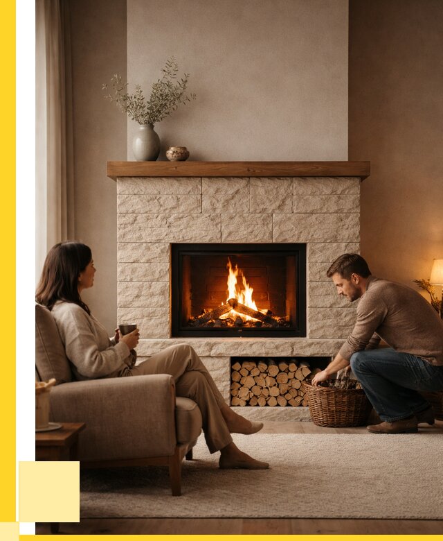 Камины для дома в Орехове-Зуеве под ключ от 156300 р. | ЭриданРхв