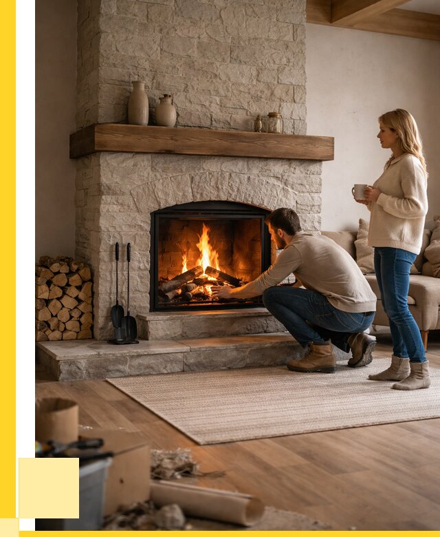 Камины для загородного дома в Орехове-Зуеве от 364700 р., ЭриданРхв