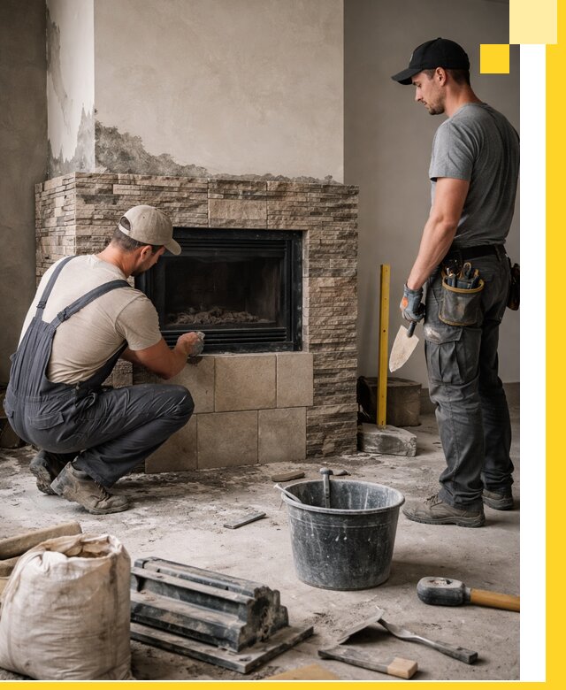 Камины под ключ в Орехове-Зуеве: проект, изготовление и монтаж