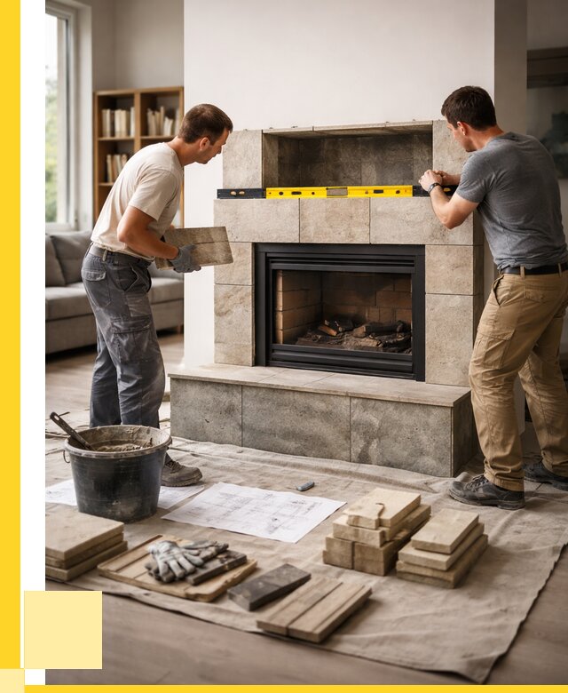 Монтаж каминов и установка в Орехове-Зуеве от 46890 р. | ЭриданРхв