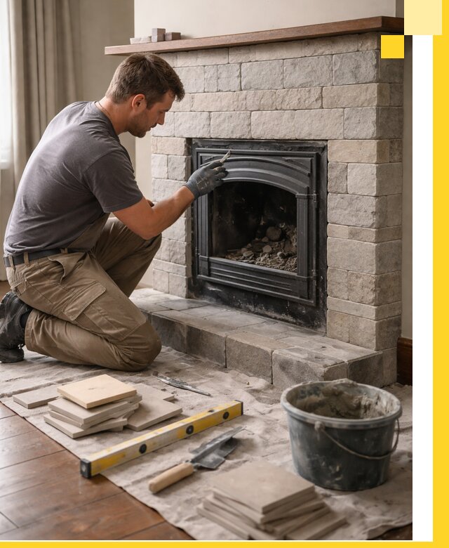 Профессиональный ремонт каминов в Орехове-Зуеве восстановление и сервис