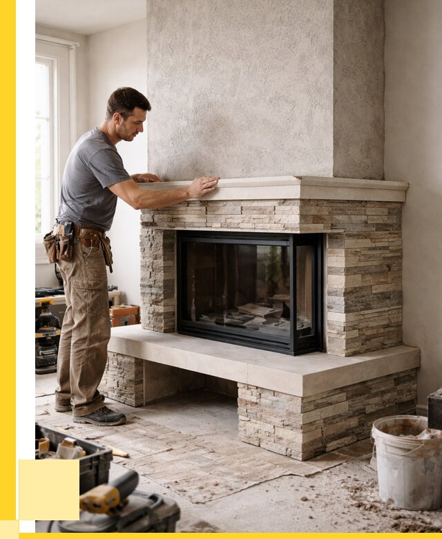 Изготовление каминов под ключ в Орехове-Зуеве от 156300 р. | ЭриданРхв