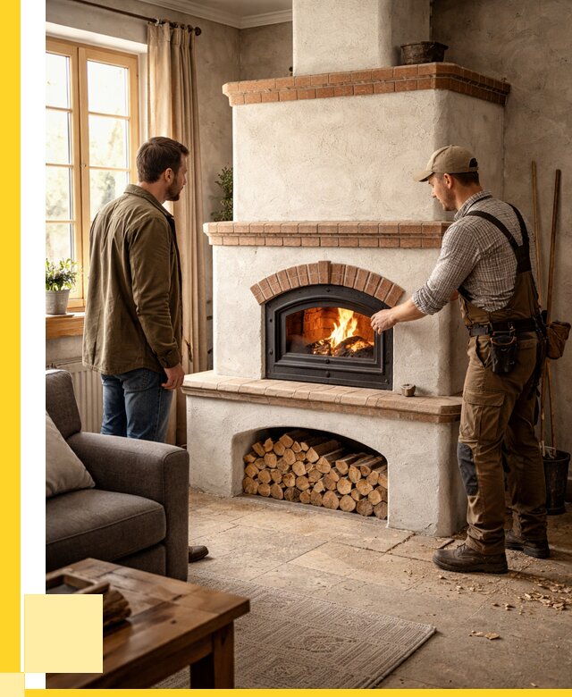 Печи камины в Орехове-Зуеве: кирпичные, изразцовые от 62520 р. | ЭриданРхв