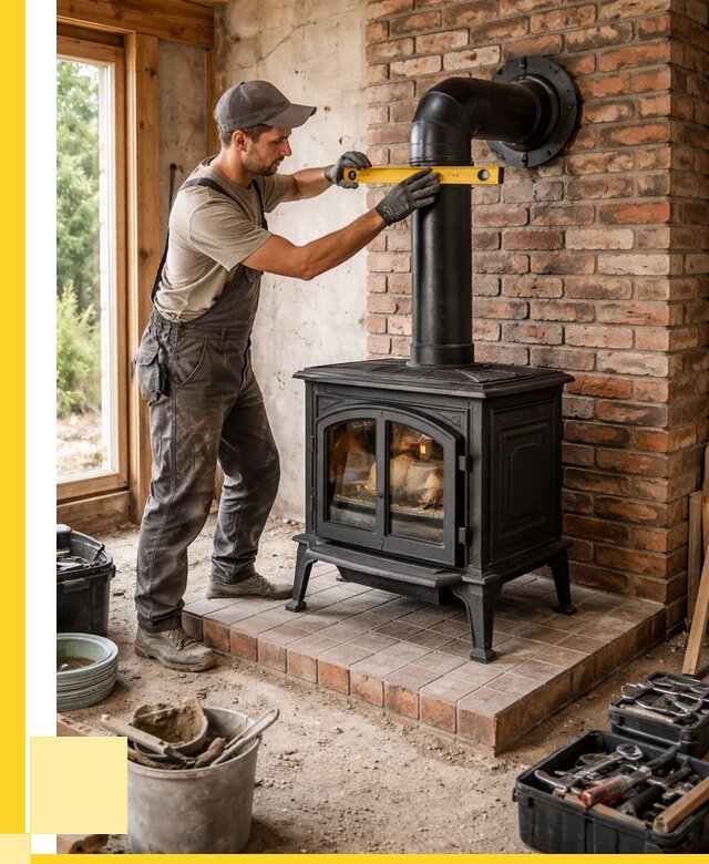 Монтаж печей установка банной печи в Орехове-Зуеве от 15630 р. | ЭриданРхв