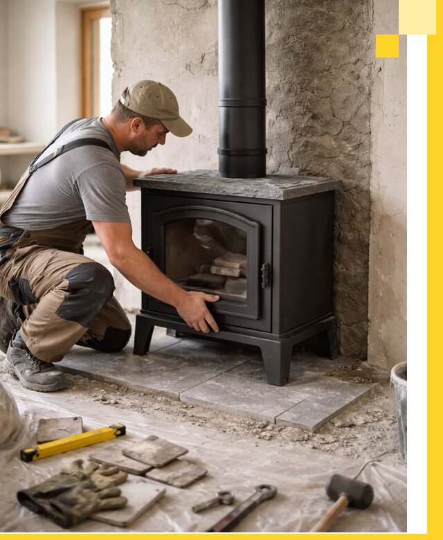 Профессиональный монтаж печей и каминов в Орехове-Зуеве под ключ