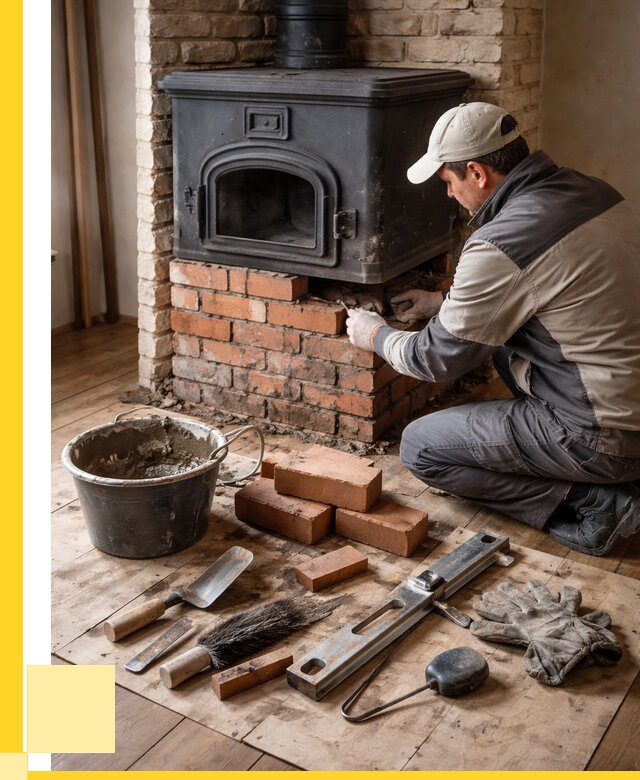 Ремонт печей в Орехове-Зуеве от 12504 р., услуги печника ЭриданРхв