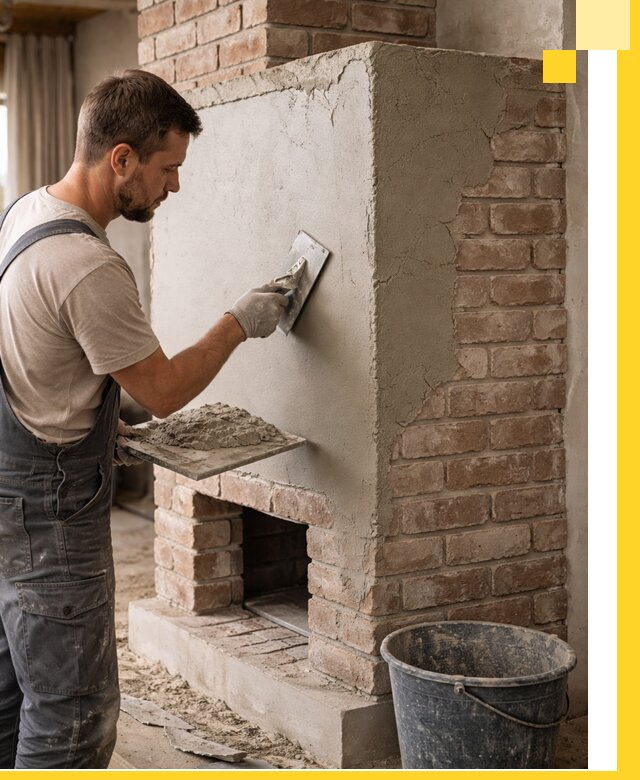 Отделка печей и облицовка каминов в Орехове-Зуеве под ключ