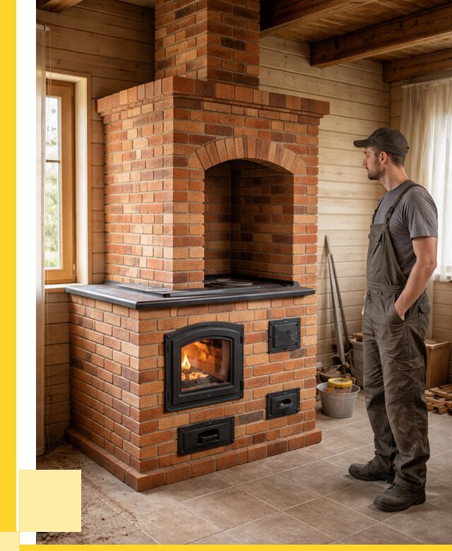 Кирпичные печи в Орехове-Зуеве: купить от 156300 р. | ЭриданРхв