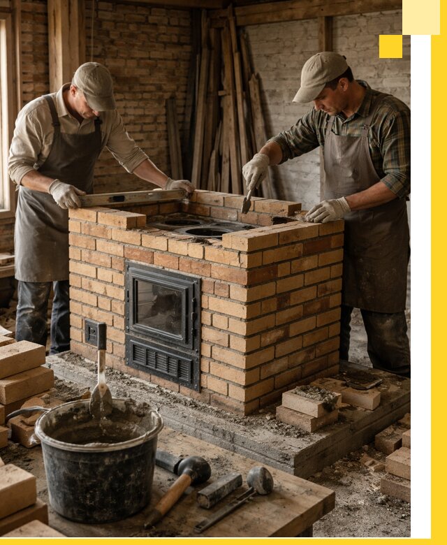 Изготовление и установка варочных печей под ключ в Орехове-Зуеве