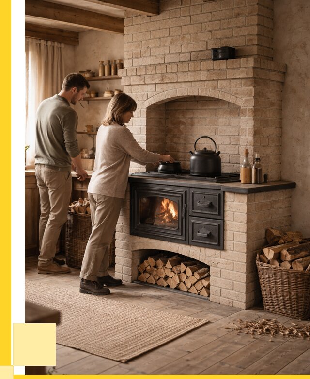 Печи с плитой в Орехове-Зуеве от 46890 р. | ЭриданРхв — кирпичная печь