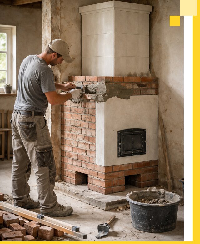 Изготовление и установка печей-голландок под ключ в Орехове-Зуеве