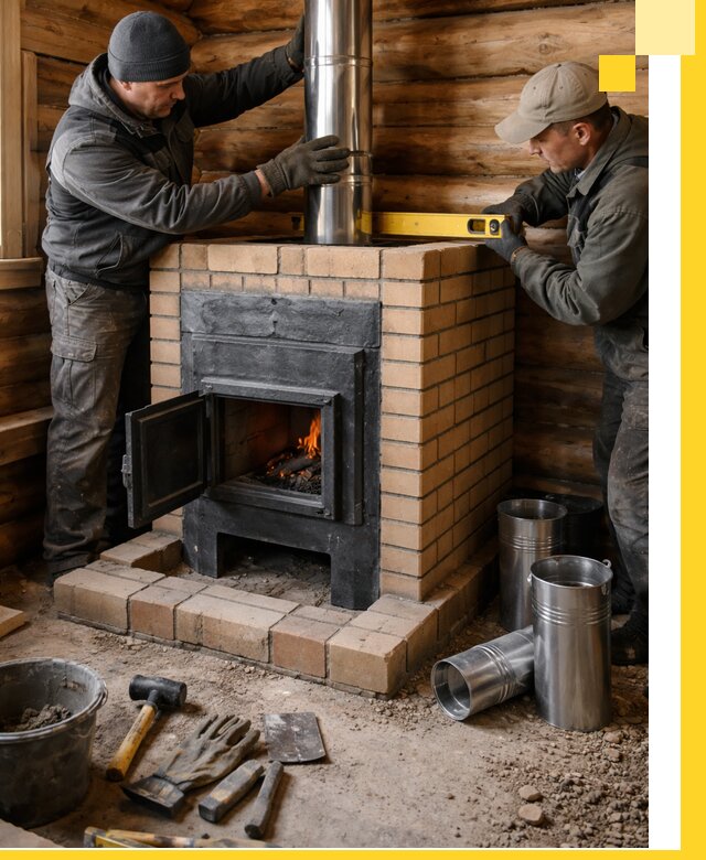 Проектирование, изготовление и установка банных печей в Орехове-Зуеве