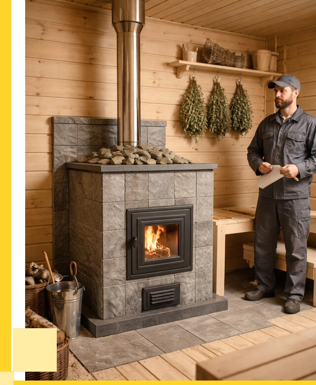 Печи для бани под ключ в Орехове-Зуеве от 125040 р. | ЭриданРхв