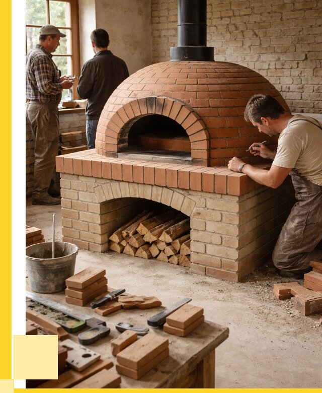 Помпейская печь дровяная для пиццы в Орехове-Зуеве | ЭриданРхв от 208400 р.