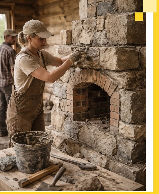 Каменные печи на заказ и монтаж в Орехове-Зуеве, долговечные решения