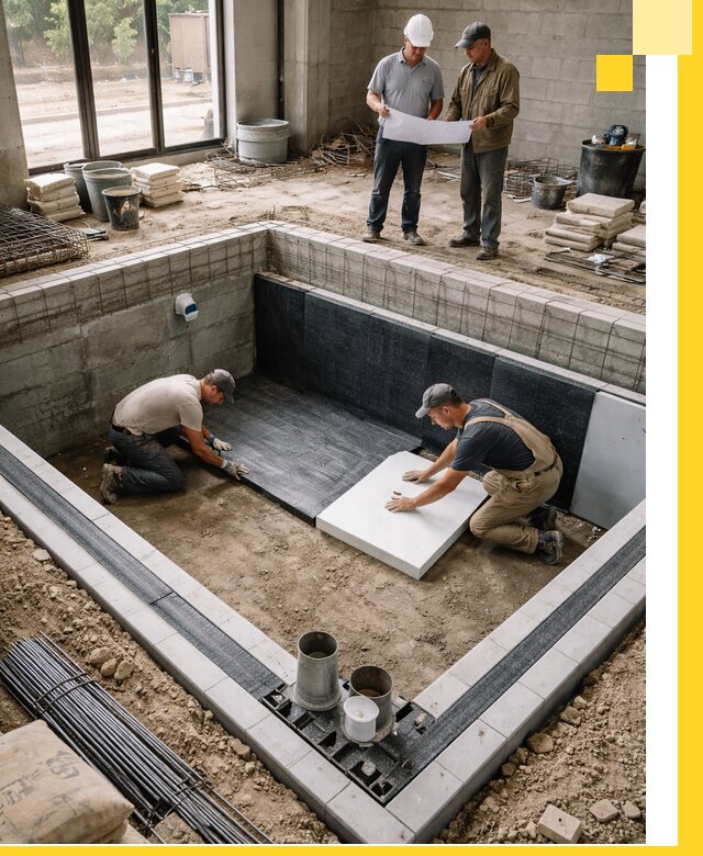 Проекты частных и общественных бассейнов под ключ в Орехове-Зуеве