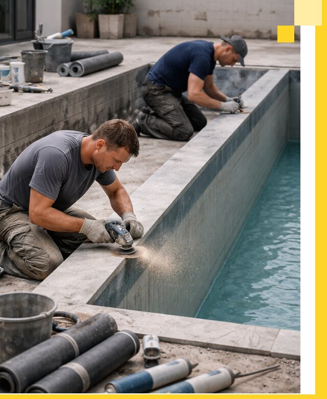 Профессиональный ремонт бассейнов под ключ в Орехове-Зуеве