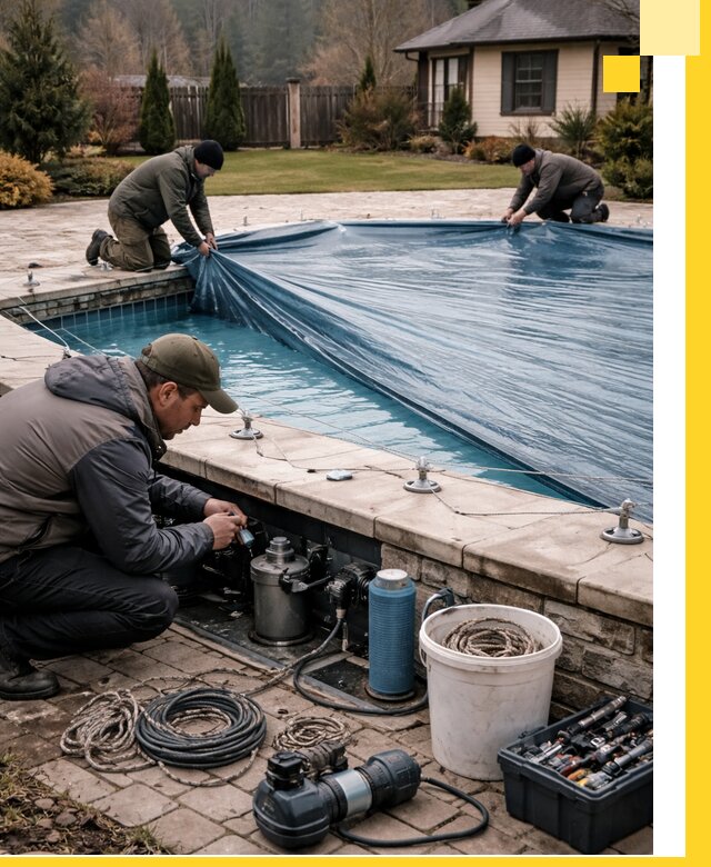 Консервация бассейнов в Орехове-Зуеве: подготовка к длительному хранению