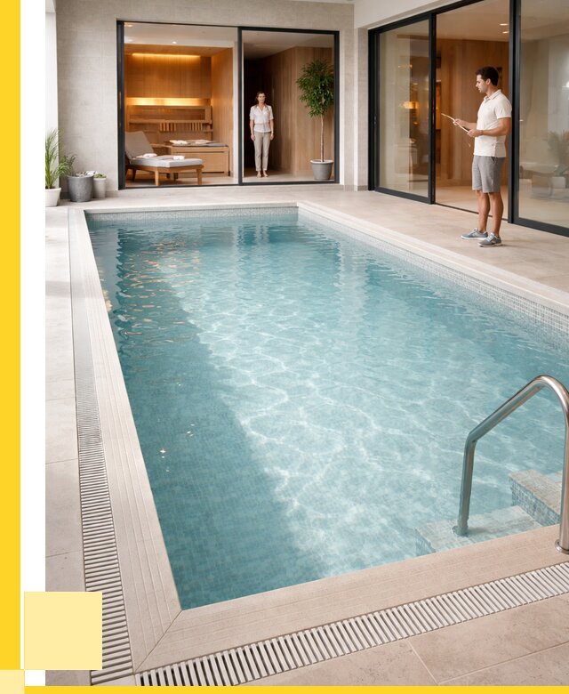 Отделка бассейна пленкой ПВХ в Орехове-Зуеве от 3647 р. - ЭриданРхв