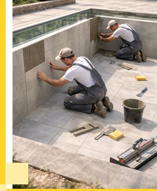 Облицовка бассейнов в Орехове-Зуеве от 4689 р. под ключ | ЭриданРхв