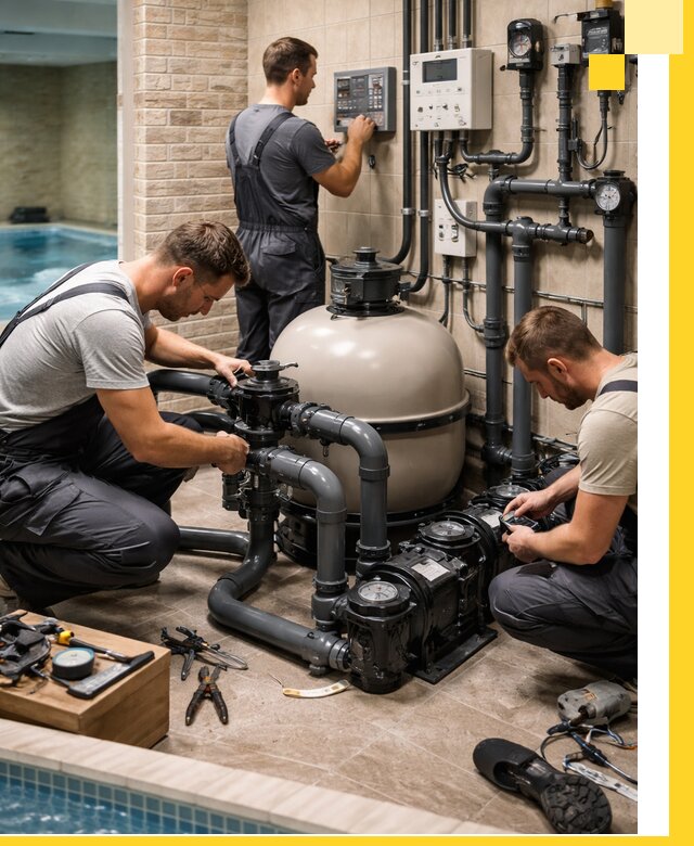 Комплексное оборудование для бассейнов под ключ в Орехове-Зуеве