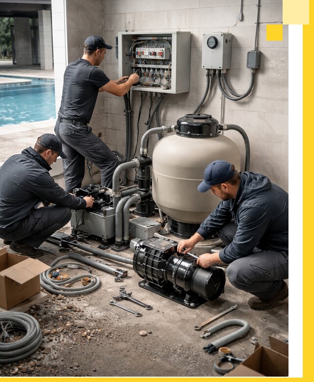 Профессиональный монтаж оборудования для бассейнов в Орехове-Зуеве