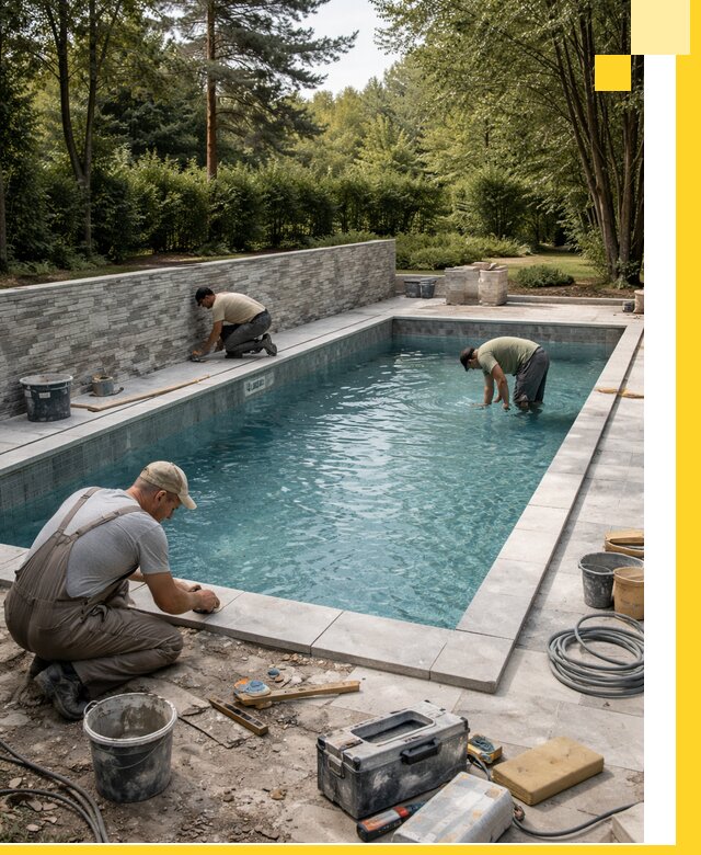 Проектирование и строительство частных бассейнов в Орехове-Зуеве