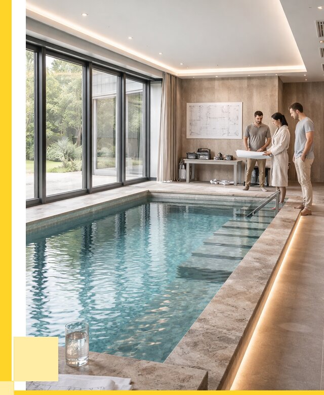 Закрытые бассейны под ключ в Орехове-Зуеве от 2605000 р. | ЭриданРхв