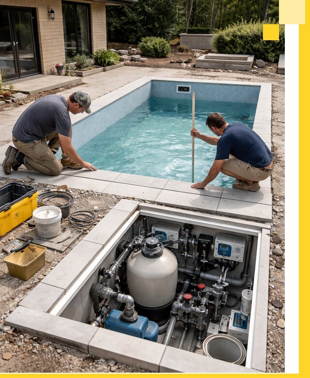 Строительство качественных домашних бассейнов под ключ в Орехове-Зуеве