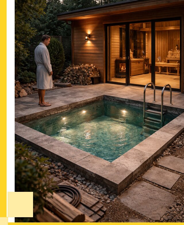 Бани с бассейном под ключ в Орехове-Зуеве от 98990 р. | ЭриданРхв