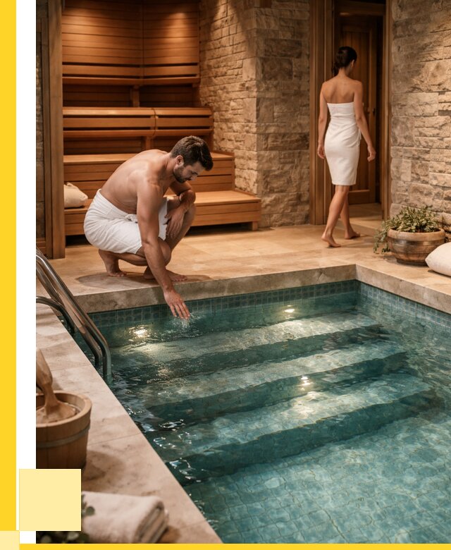 Сауна с бассейном под ключ в Орехове-Зуеве от 125040 р., ЭриданРхв