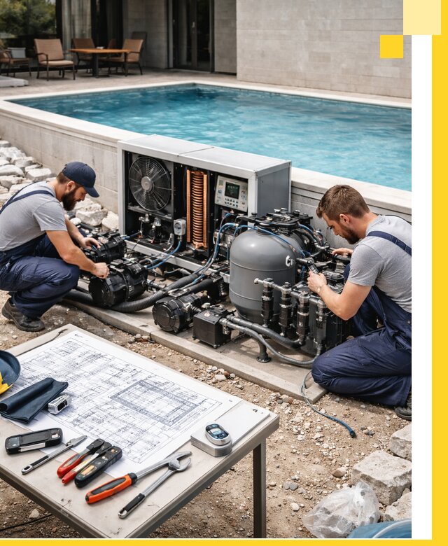 Проектирование и монтаж бассейнов с подогревом в Орехове-Зуеве