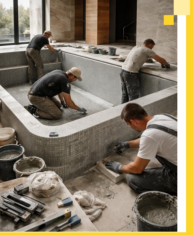 Строительство и установка СПА бассейнов под ключ в Орехове-Зуеве