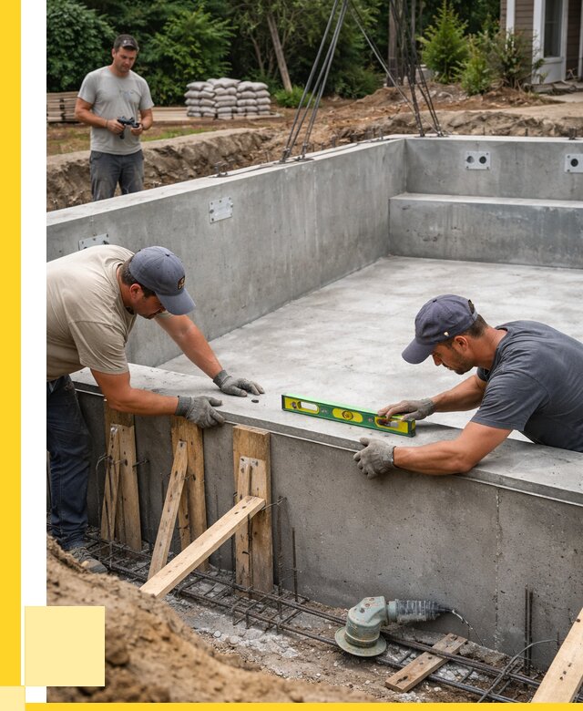 Монтаж чаши бассейна в Орехове-Зуеве под ключ от 260500 р., ЭриданРхв