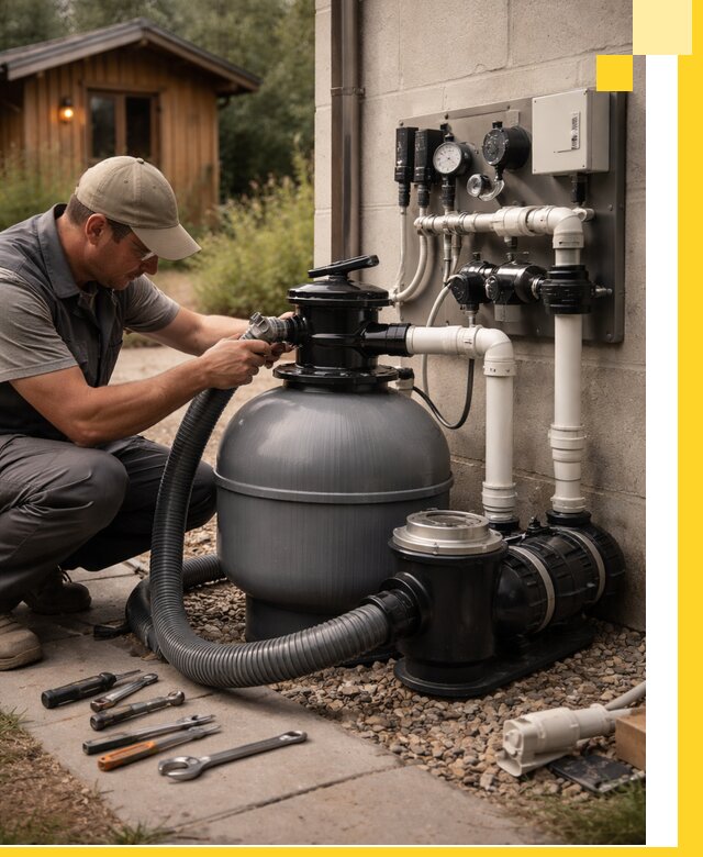 Продажа и монтаж фильтров и насосов для бассейнов в Орехове-Зуеве