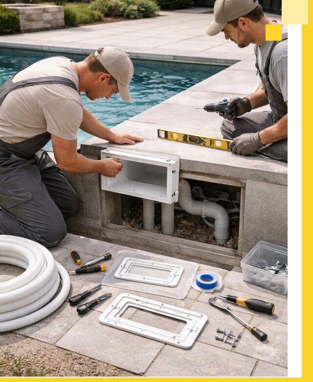 Поставка и установка скиммеров для бассейнов в Орехове-Зуеве