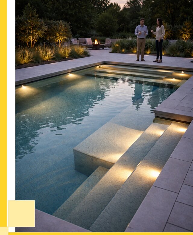 Освещение бассейнов в Орехове-Зуеве под ключ от 26050 р. | ЭриданРхв