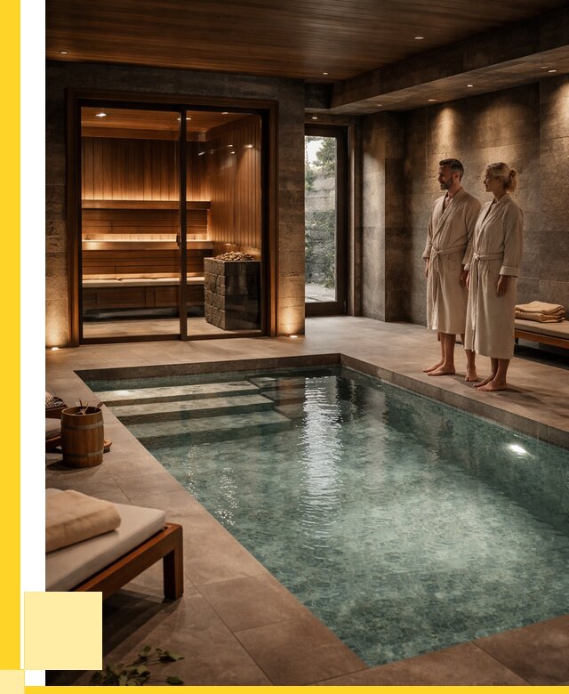 Сауна с большим бассейном в Орехове-Зуеве от 1250400 р. ЭриданРхв