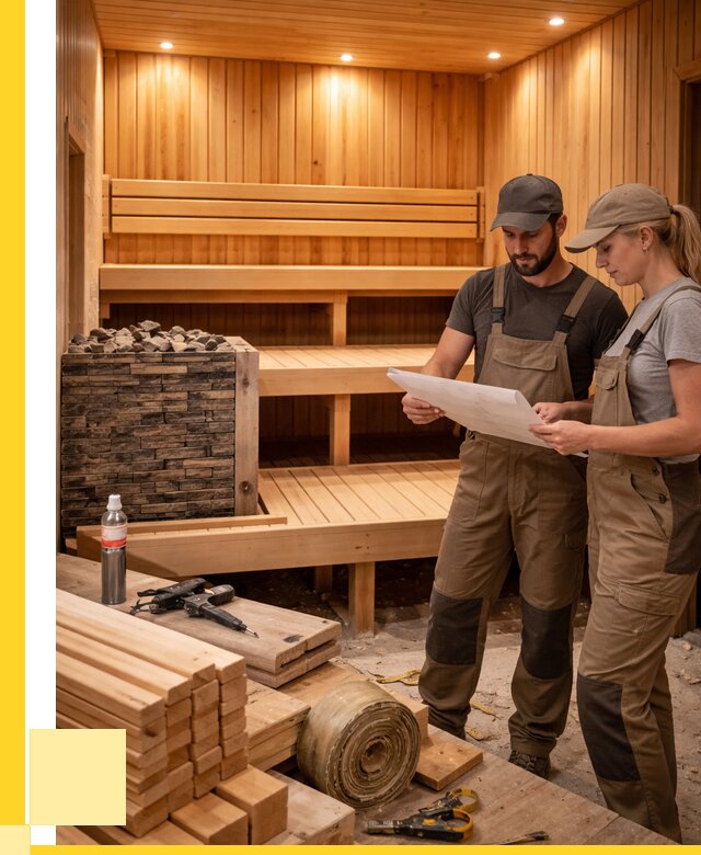 Строительство саун в Орехове-Зуеве под ключ от 260500 р., ЭриданРхв