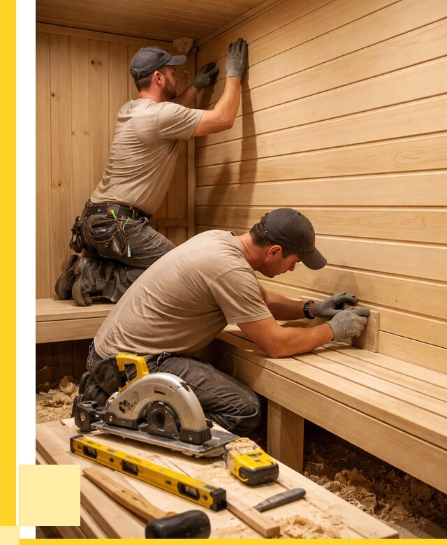 Обшивка саун вагонкой в Орехове-Зуеве от 2605 р. | ЭриданРхв