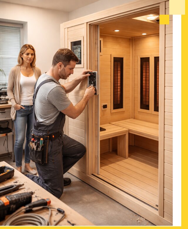 Инфракрасные сауны под ключ в Орехове-Зуеве продажа и установка