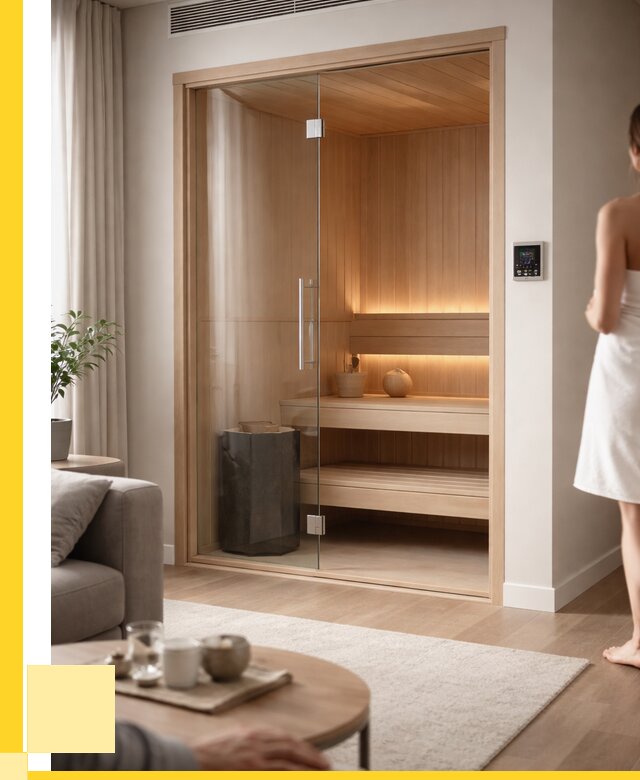 Сауна в квартире под ключ в Орехове-Зуеве от 125040 р. ЭриданРхв