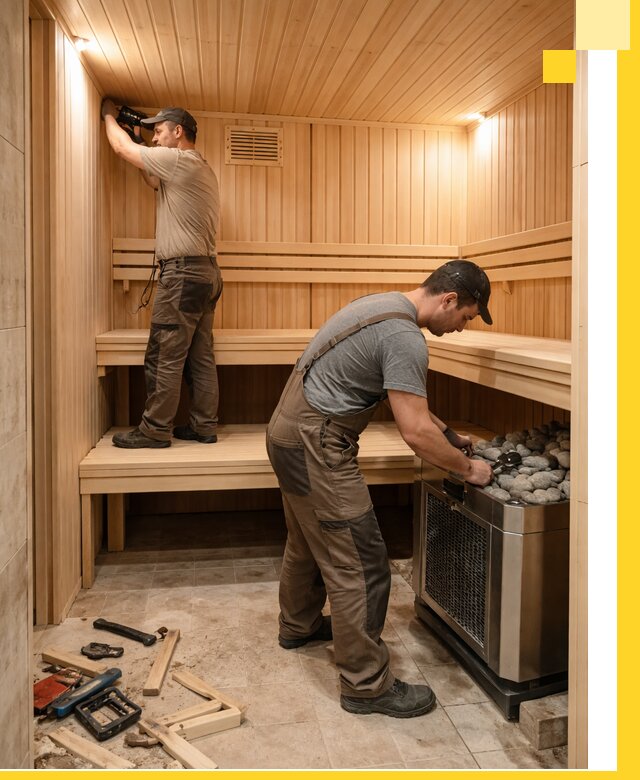 Купить сауну под ключ в Орехове-Зуеве с монтажом и гарантией