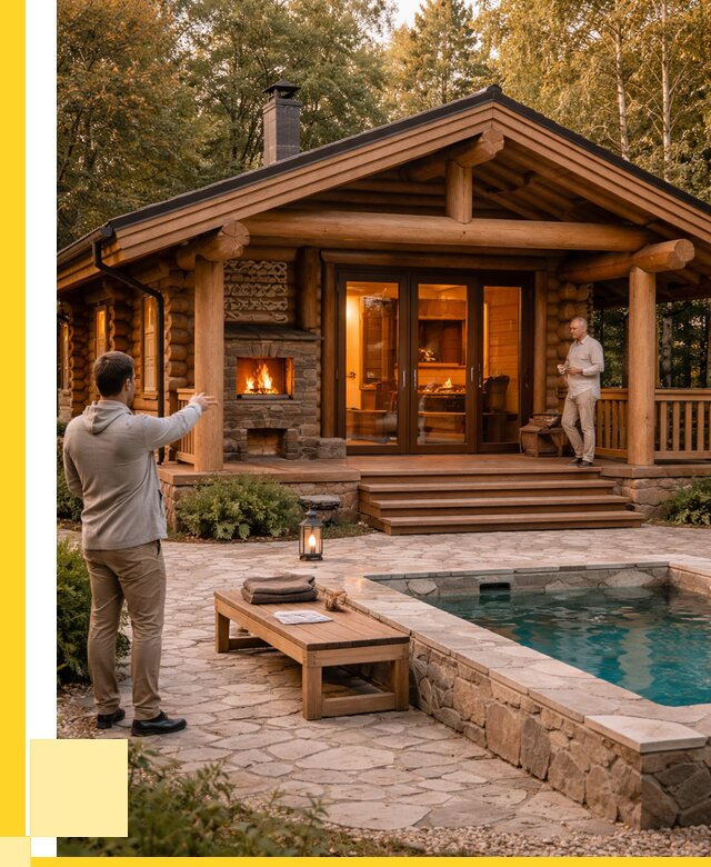 Проекты бань и хамам в Орехове-Зуеве от 26050 р. | ЭриданРхв