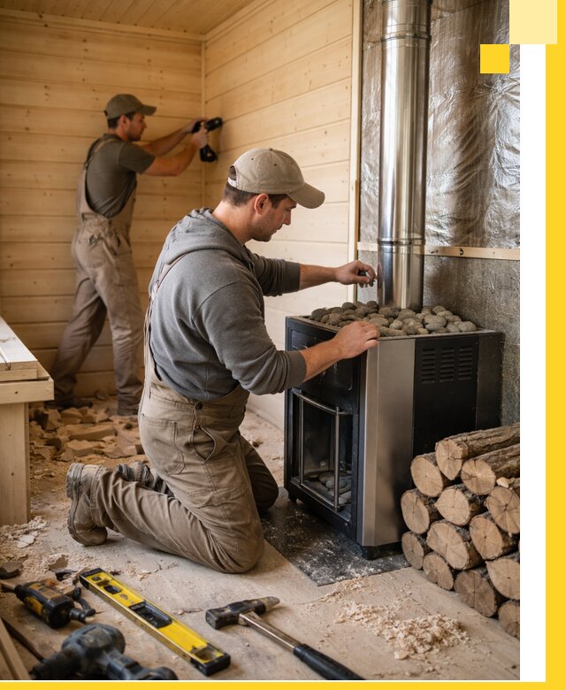 Строительство деревянных бань под ключ в Орехове-Зуеве проекты и монтаж